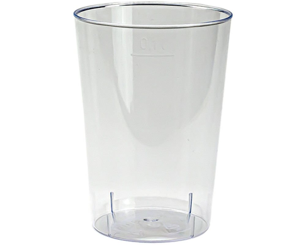 EJS Trinkbecher 1dl 1115.1002.50 glasklar 40 Stk.