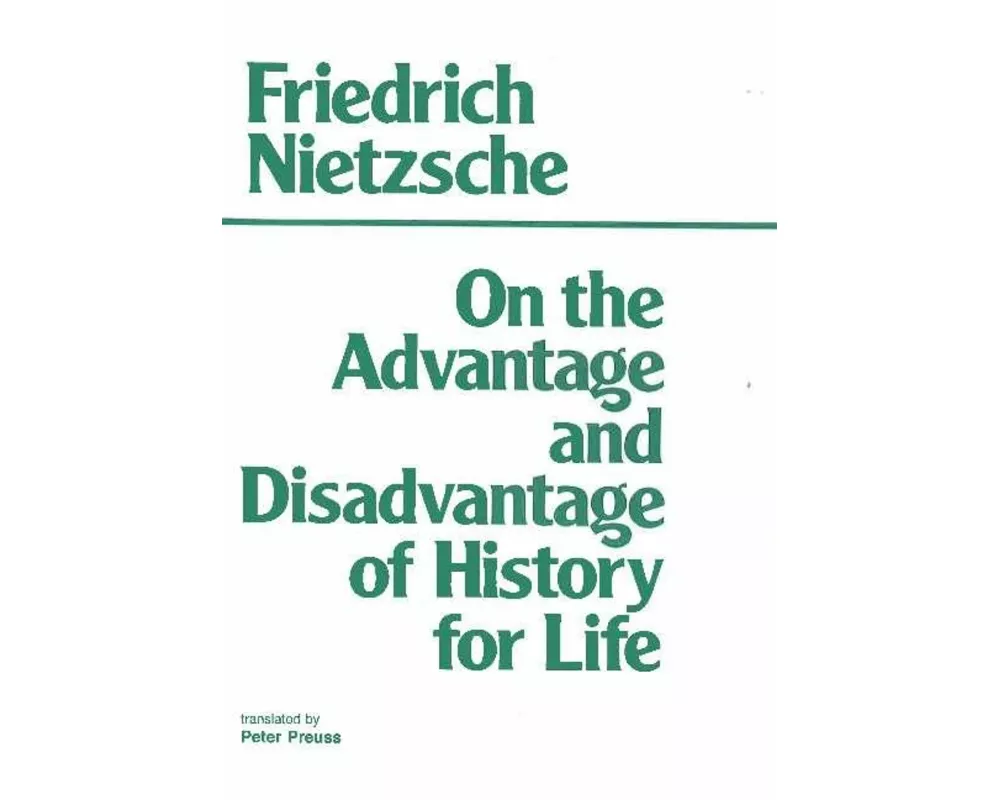 On the Advantage and Disadvantage of History for Life