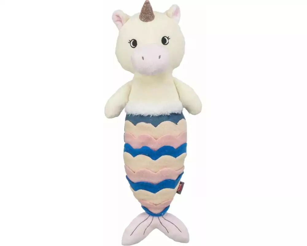 Trixie Hunde-Spielzeug Snack-Fabelwesen Nixie recycelt, 36 cm