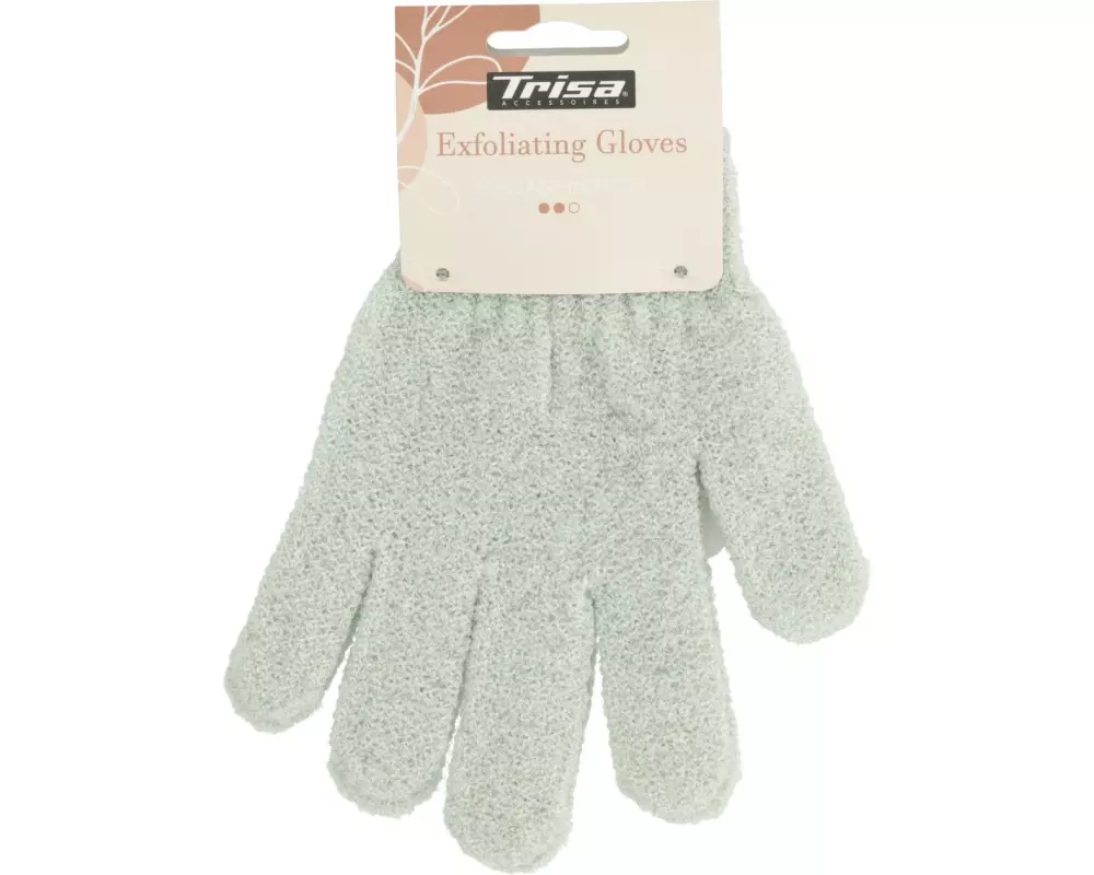 Trisa Accessoires Peelinghandschuhe grau