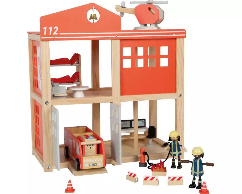 small foot Grosse Feuerwache mit Zubehör