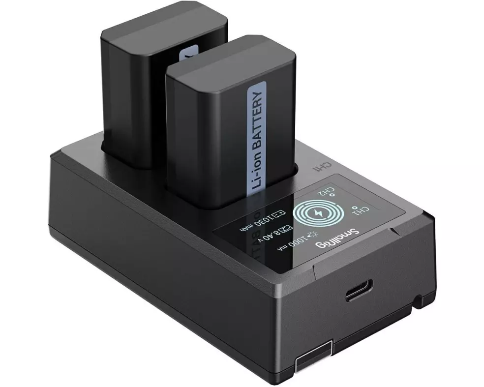 Smallrig Digitalkamera-Akku NP-FW50 Akku und Charger Kit