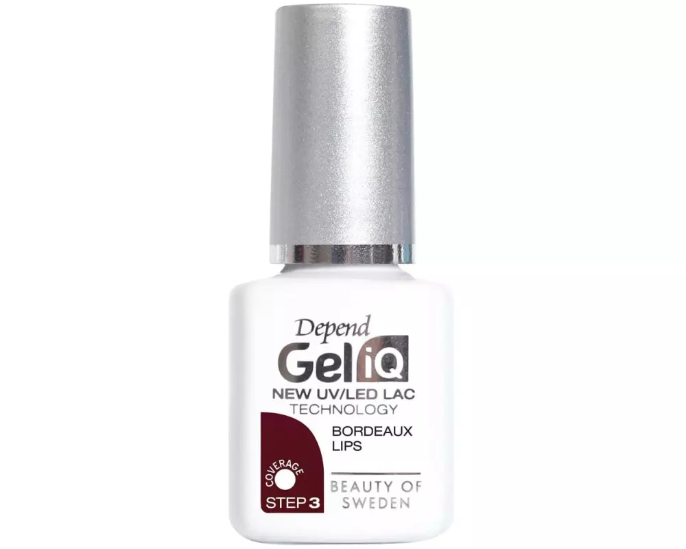 DEPEND BEAUTY OF SWEDEN Gel iQ Bordeaux Lips, 5 ml