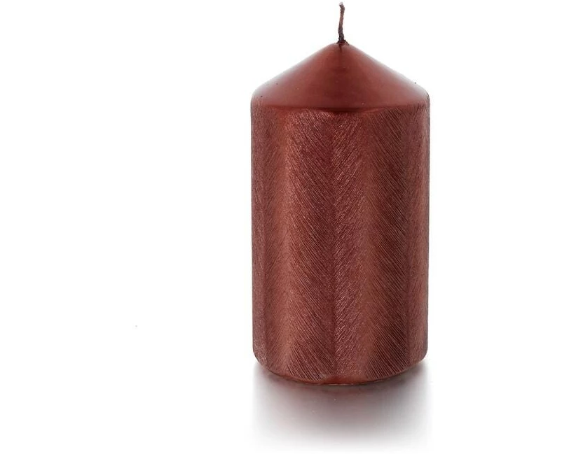 balthasar Zylinderkerze Eglite 12 cm x 7 cm, Rot