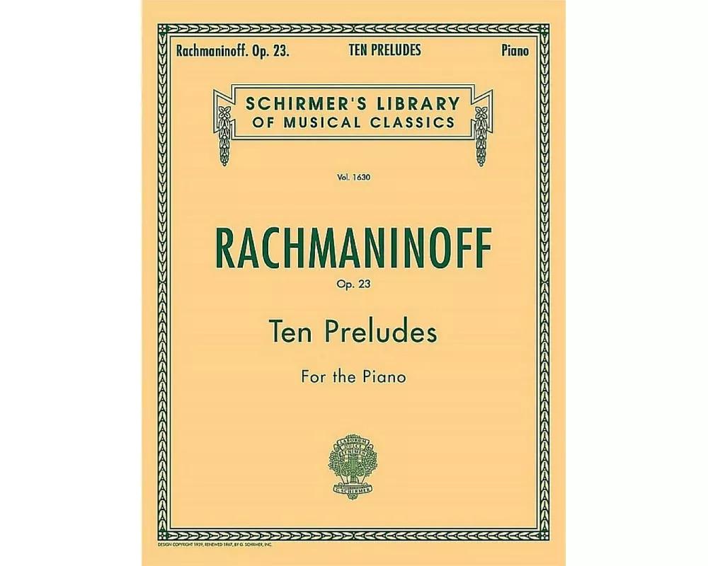 10 Preludes, Op. 23