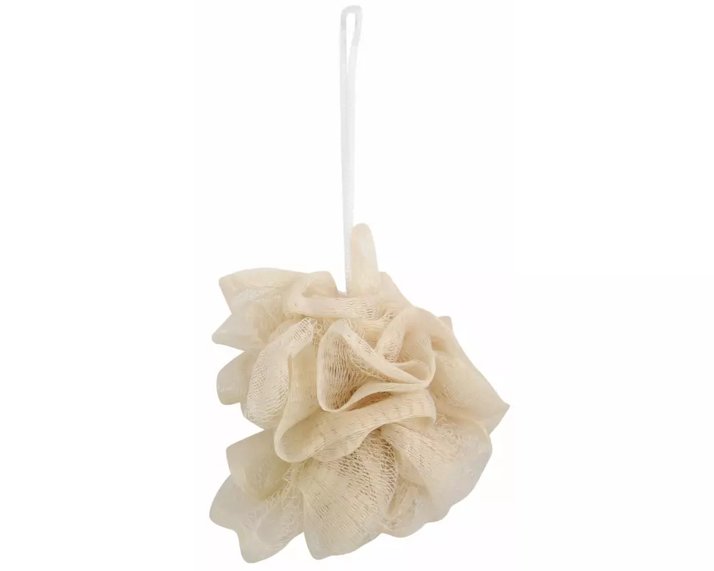 MSV Duschschwamm Beige 10 x 10 cm
