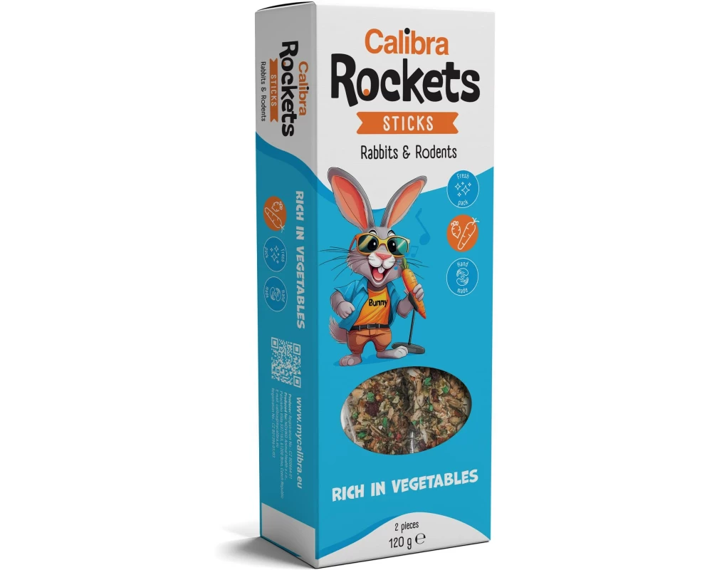 Calibra Snack Gemüse Sticks Kaninchen und Nager 2 Stück