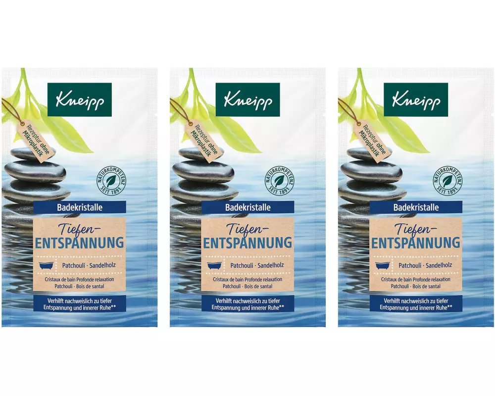 Kneipp Badesalz Tiefenentspannung 3 x 60 g