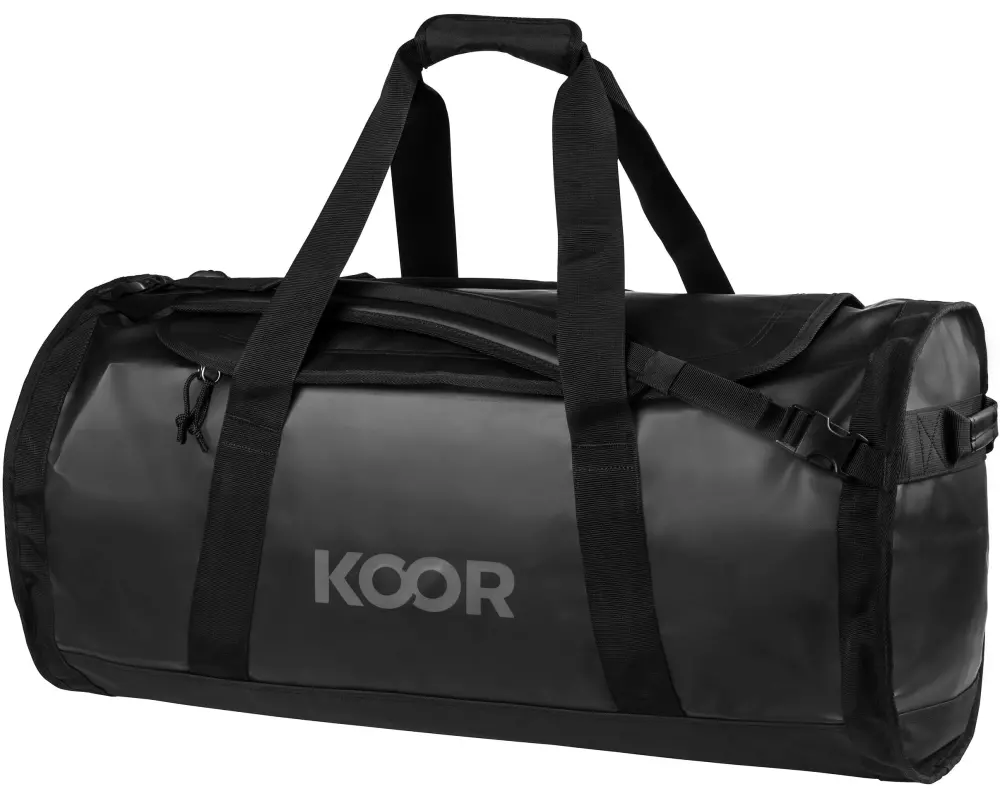 KOOR Duffle Bag Sooma 70 l, Schwarz