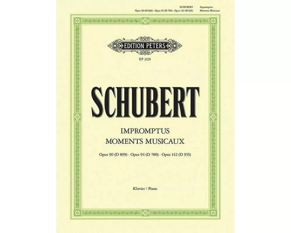 Impromptus, Moments Musicaux