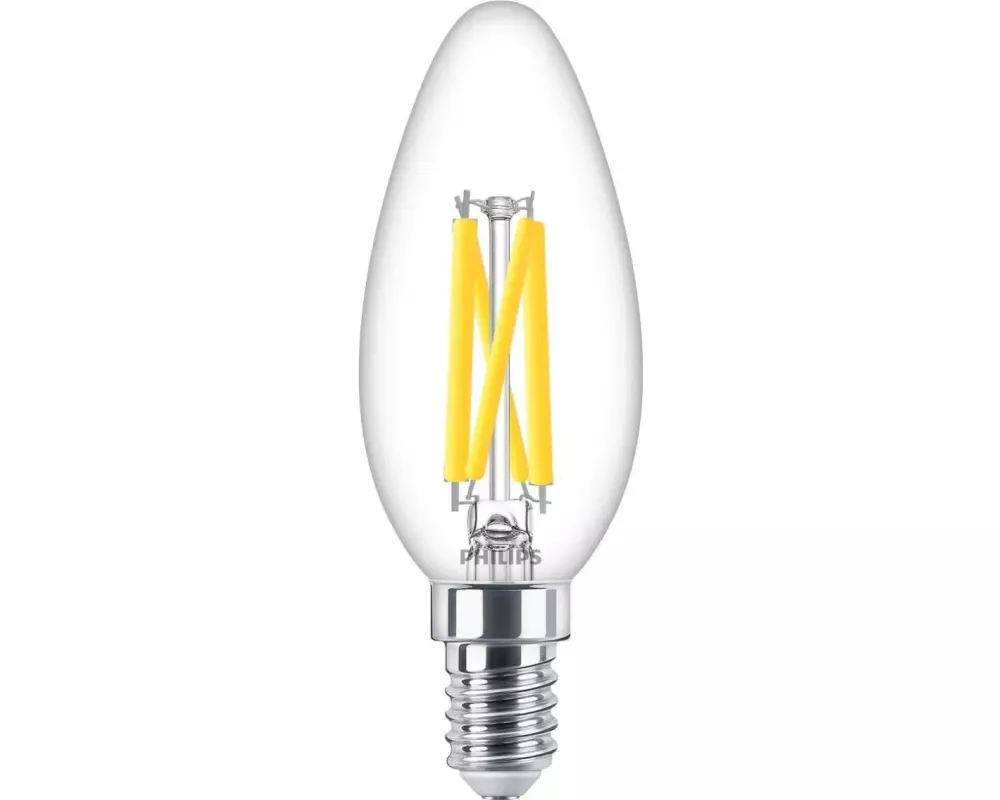 Philips Professional Lampe MAS LEDCandle DT3.4-40W E14 927 B35 CL G