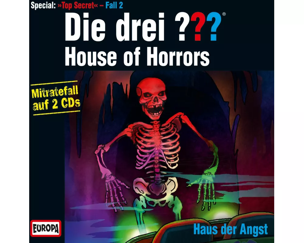 Die drei ??? House of Horrors Haus der Angst (drei Fragezeichen) 2 CDs