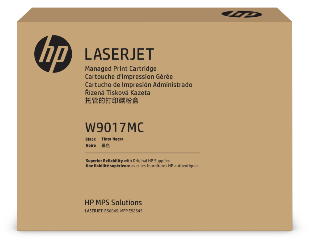 HP Toner-Modul Contract schwarz W9017MC CLJ Managed E50045 22'500 S.