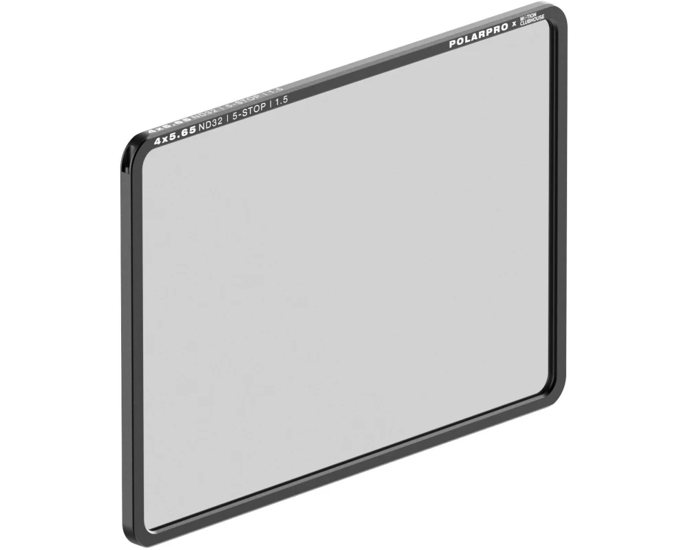 PolarPro Graufilter ND32 4x5.65 Filter – Motion Clubhouse Edition