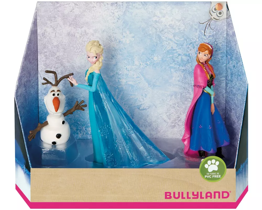 BULLYLAND Spielfigurenset Disney Frozen Geschenk-Set 3 Stk.