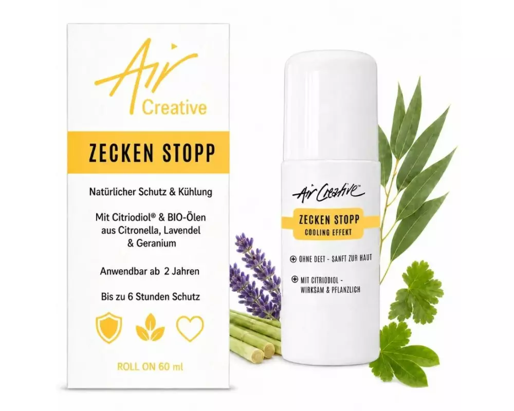 Air Creative Körper Roll-on Zeckenstopp 60 ml