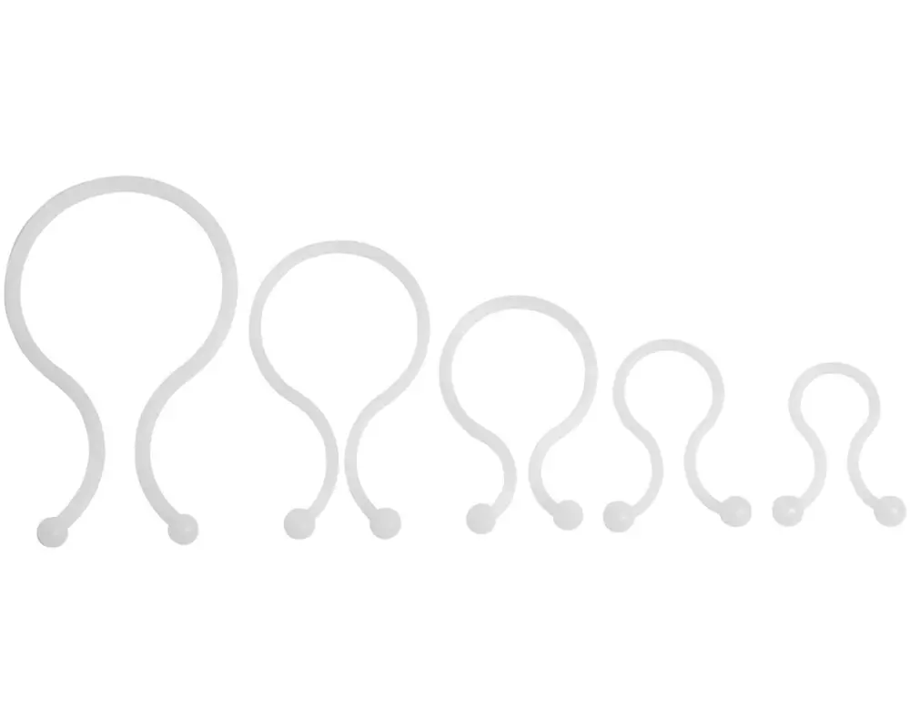 STEFFEN Kabelbinder D-Line Tidy Weiss