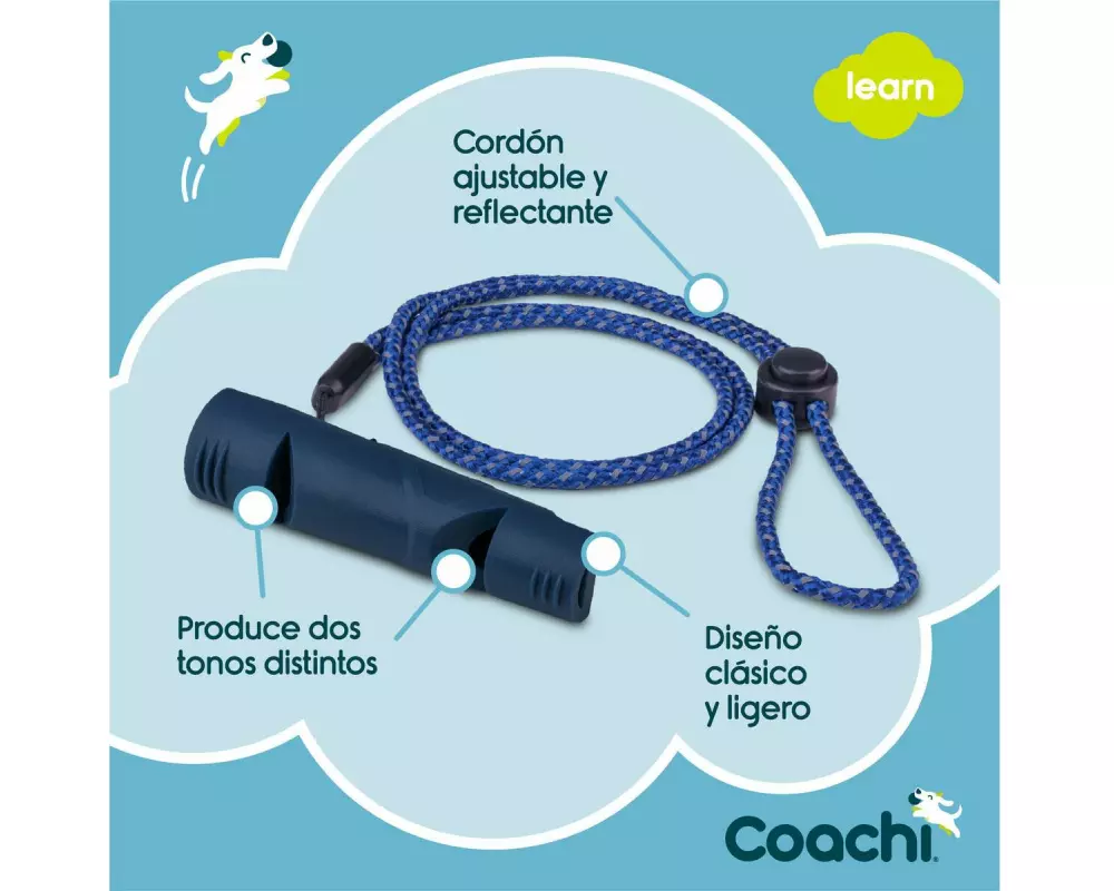 Coachi Whistle Zwei-Ton, Marineblau