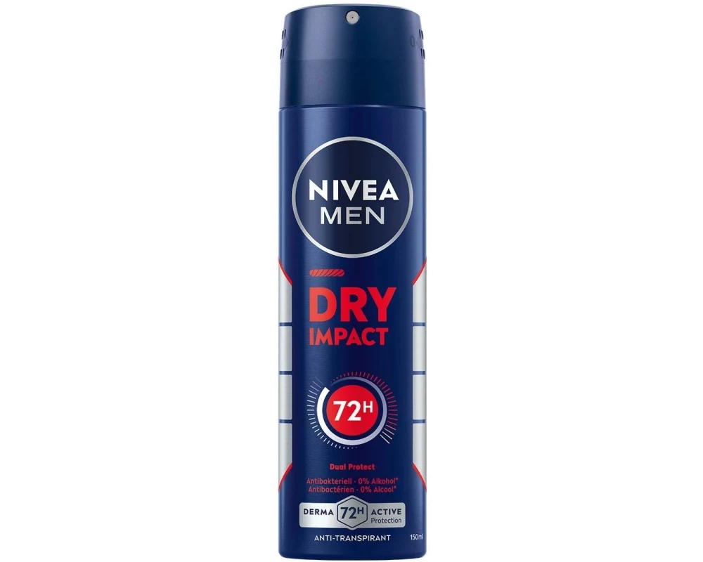 NIVEA MEN Deo Spray Dry Impact 150 ml
