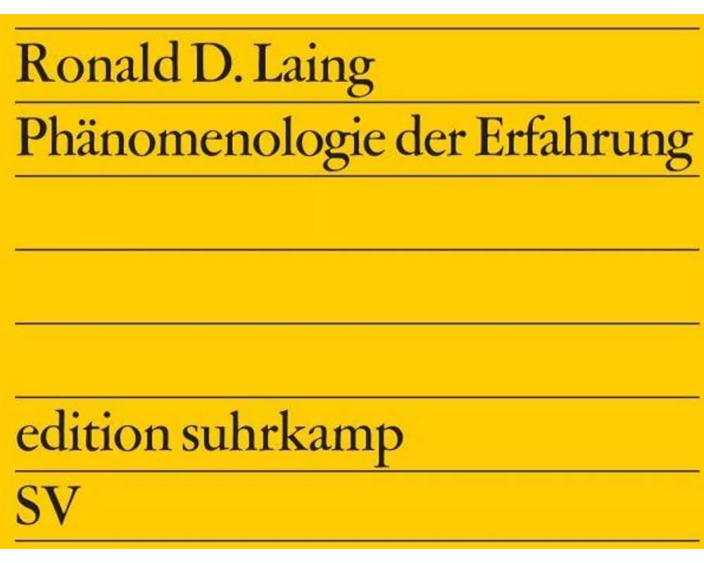 Phänomenologie der Erfahrung
