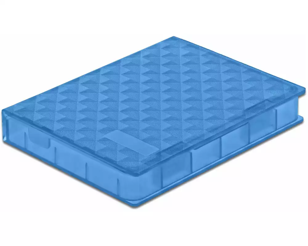 Delock Schutzgehäuse für 2.5″ HDD / SSD blau