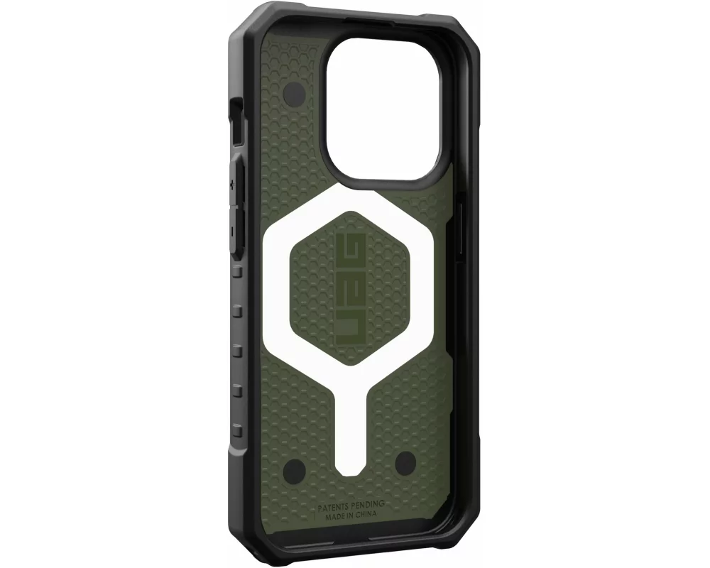URBAN ARMOR GEAR Pathfinder MagSafe Case Apple iPhone 15 Pro olive