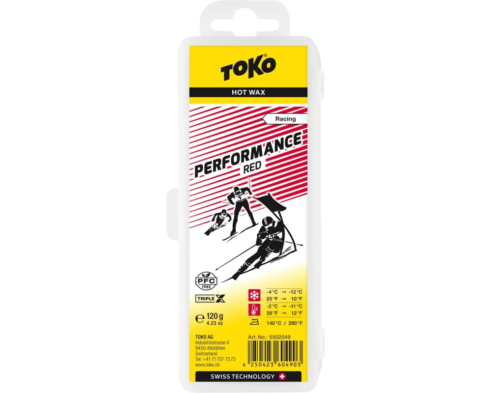 TOKO Wax Performance Red 120 g
