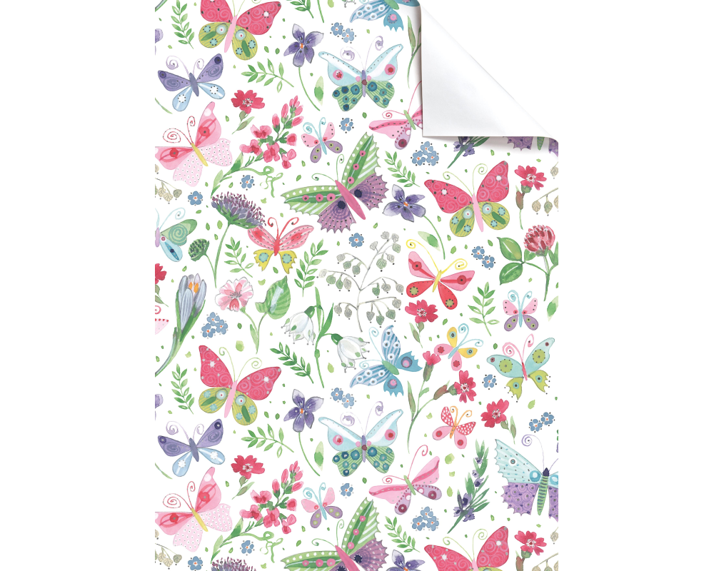 STEWO Geschenkpapier Cornelia 2514574625 100x70cm rosa FSC