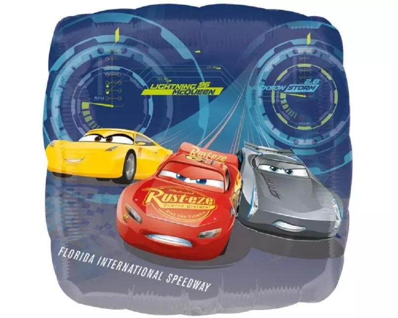 Amscan Folienballon Cars 43 x 43 cm