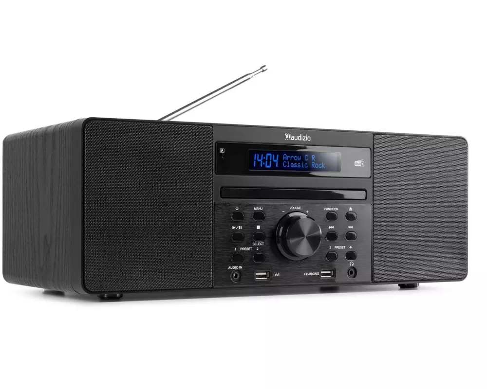 Audizio Radio/CD-Player Prato Schwarz