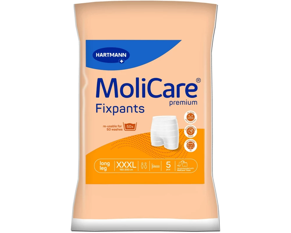 MoliCare Premium Fixpants long leg 3XL 5 Stück