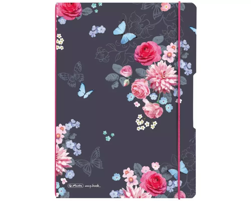 Herlitz Notizheft my.book flex Ladylike Flowers A4