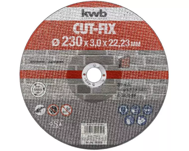 kwb Trennscheibe CUT-FIX, Stein Ø 230 x 3.0 mm