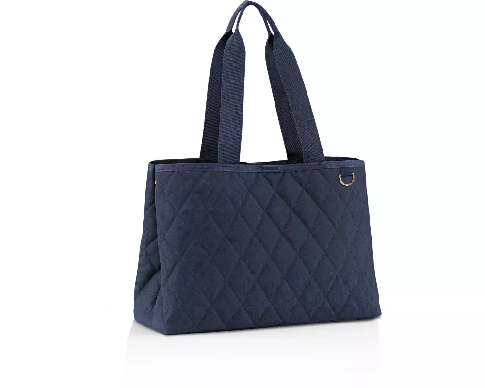 Reisenthel Tasche Classic Shopper L Rhombus Midnight Gold