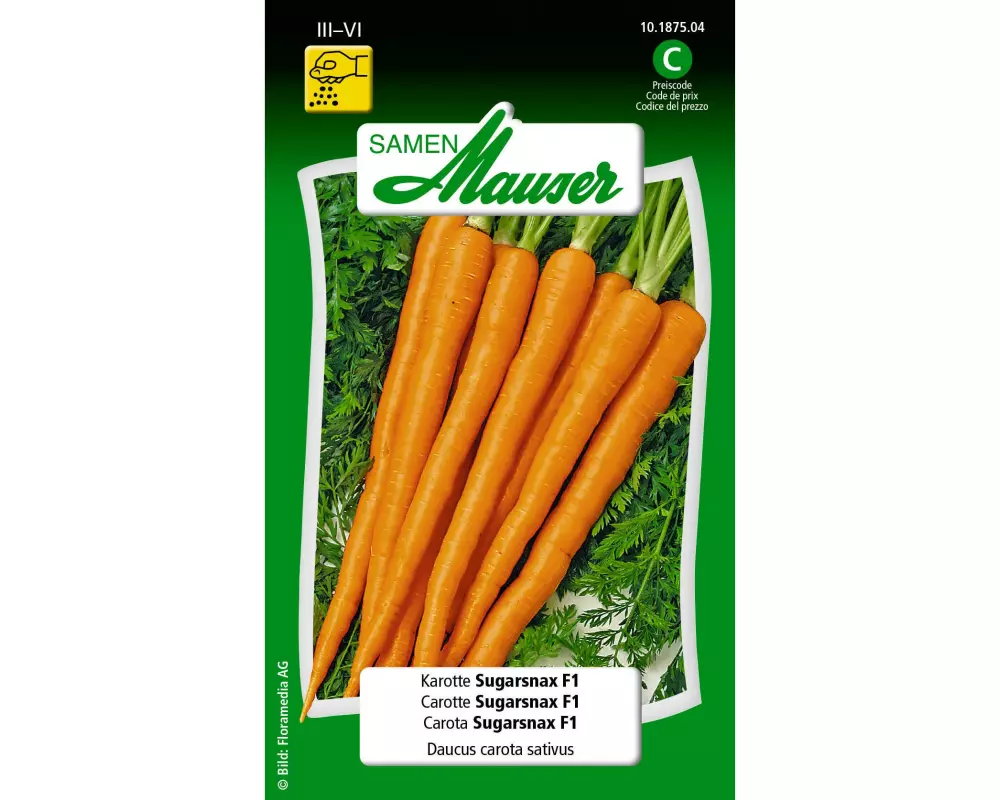 Samen Mauser Samen Karotte Sugarsnax F1