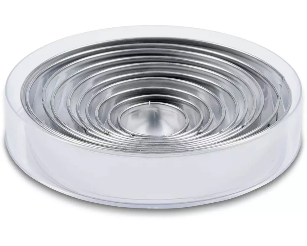 Städter Guetzli-Ausstecher Ringe Ringe, 10-teiliges Set