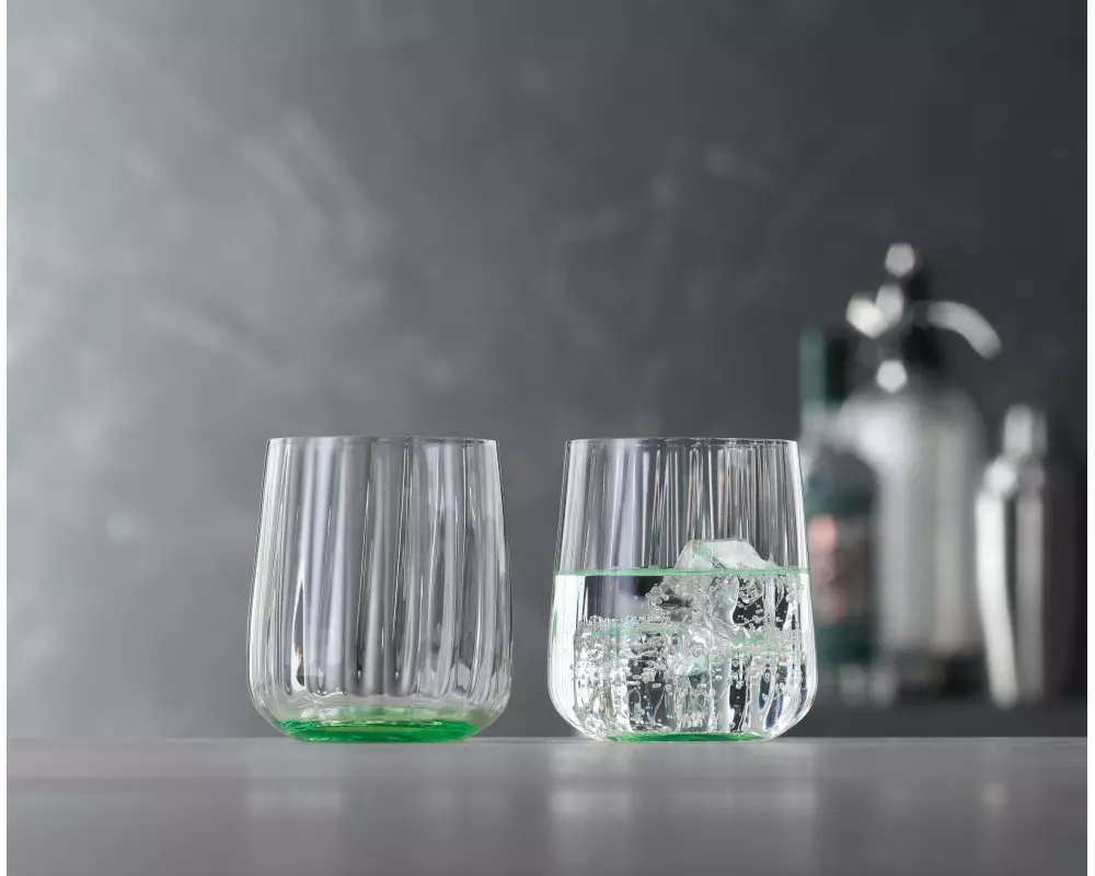 Spiegelau LifeStyle Becher leaf Set/2 340 ml, 2 Stück, Transparent