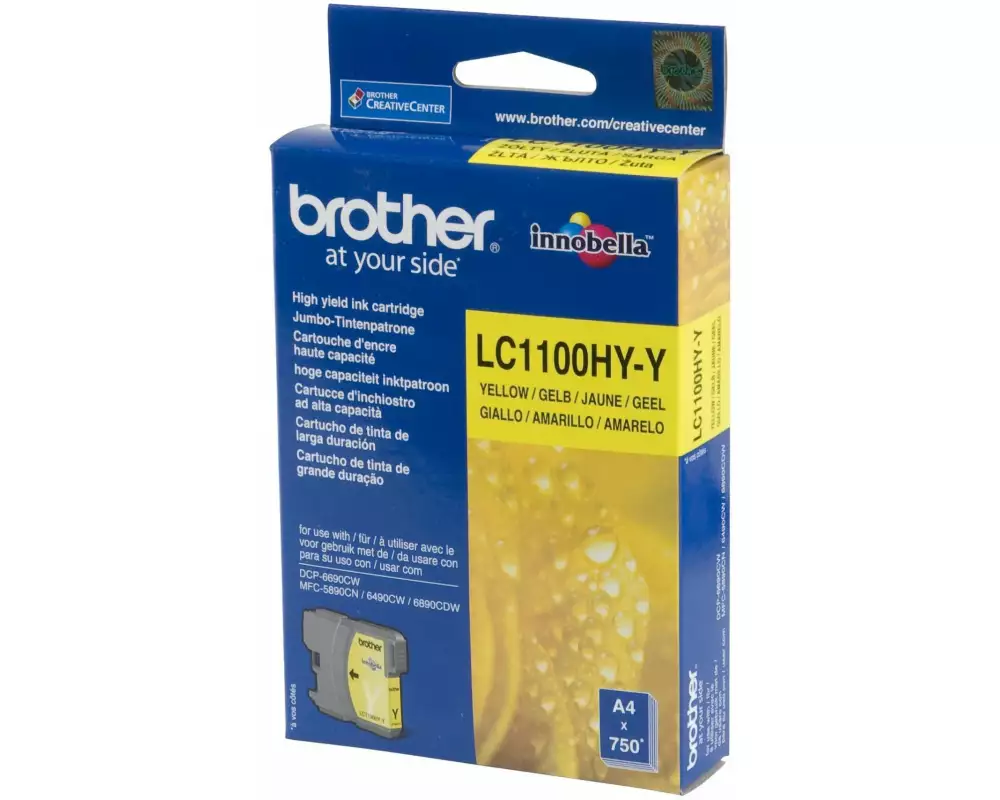 Brother Tinte LC-1100HYY Yellow
