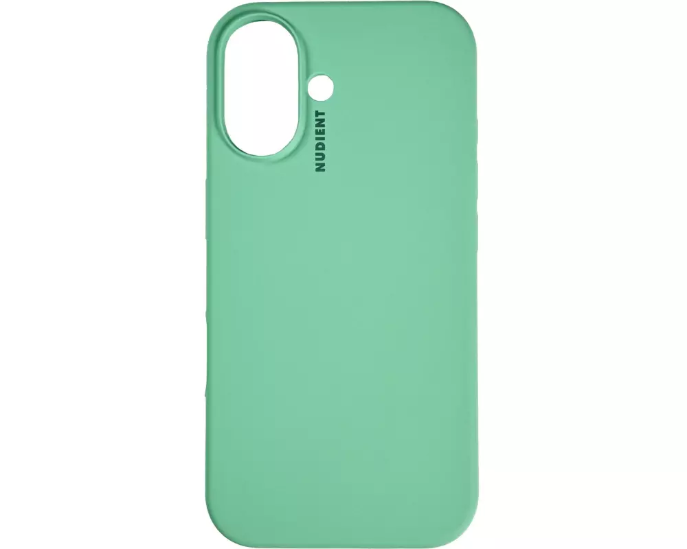 Nudient Back Cover Base Case Magsafe iPhone 16 Plus Mint Green