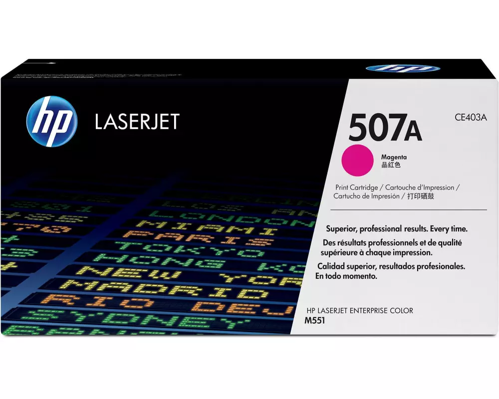 HP Toner Nr. 507A (CE403A) Magenta