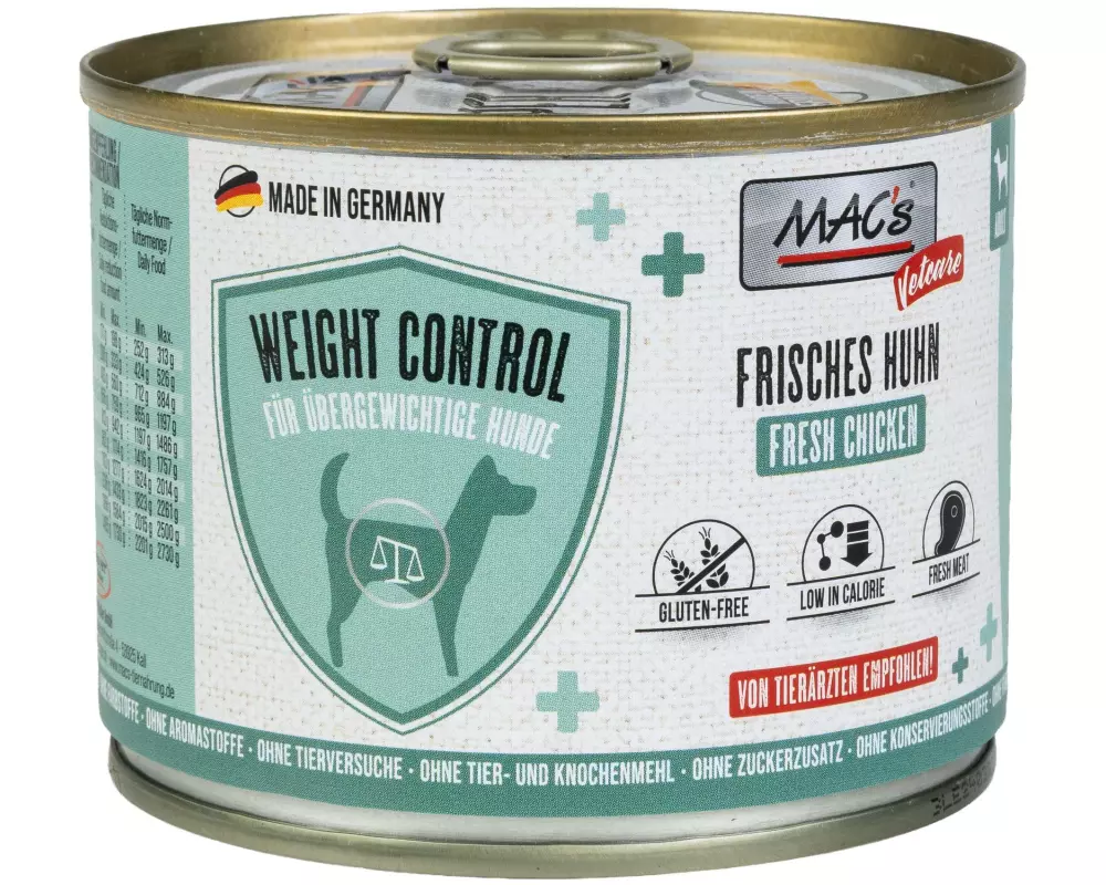 MAC's Vetcare Nassfutter Weight Control 200 g