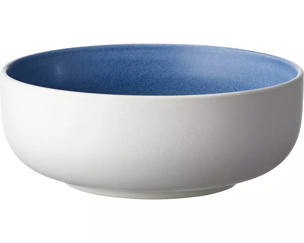 Studio Round Schale North 15 cm, 6 Stück, Eisblau matt