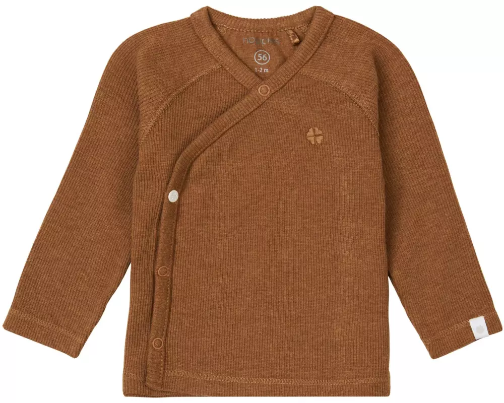 noppies Wickel-Langarmshirt Nanyuki Chipmunk Gr. 50