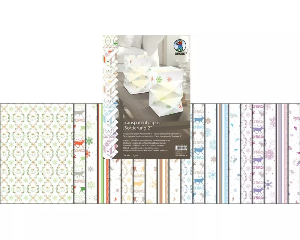 URSUS Transparentpapier Sortierung 2