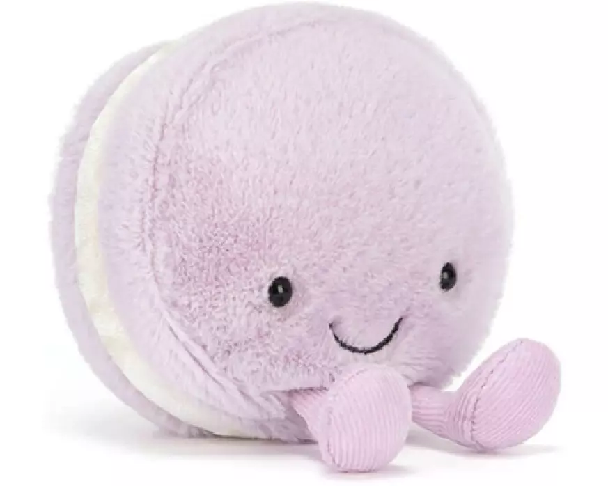 Jellycat Plüsch Amuseables May Macaron Violett