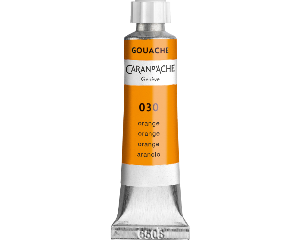 CARAN D'ACHE Deckfarbe Gouache 10ml 2001.030 orange