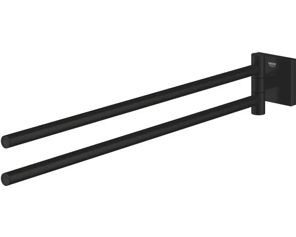 GROHE Start Cube Metall Mattschwarz 2-armig schwenkbar