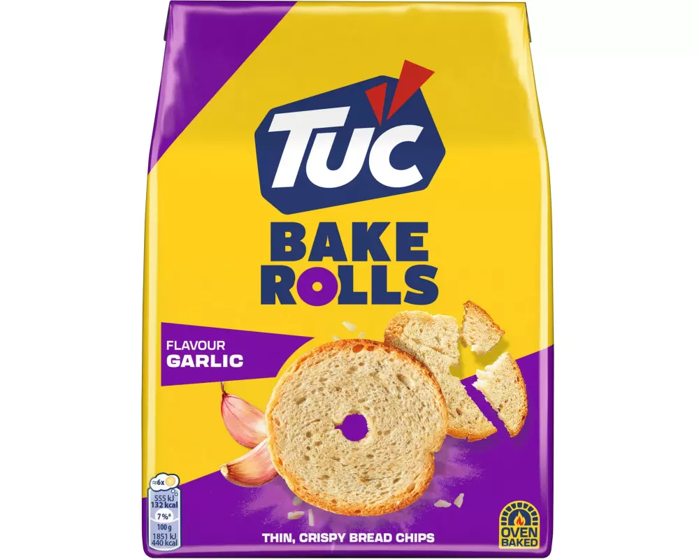 LU TUC Bake Rolls Garlic 150 g