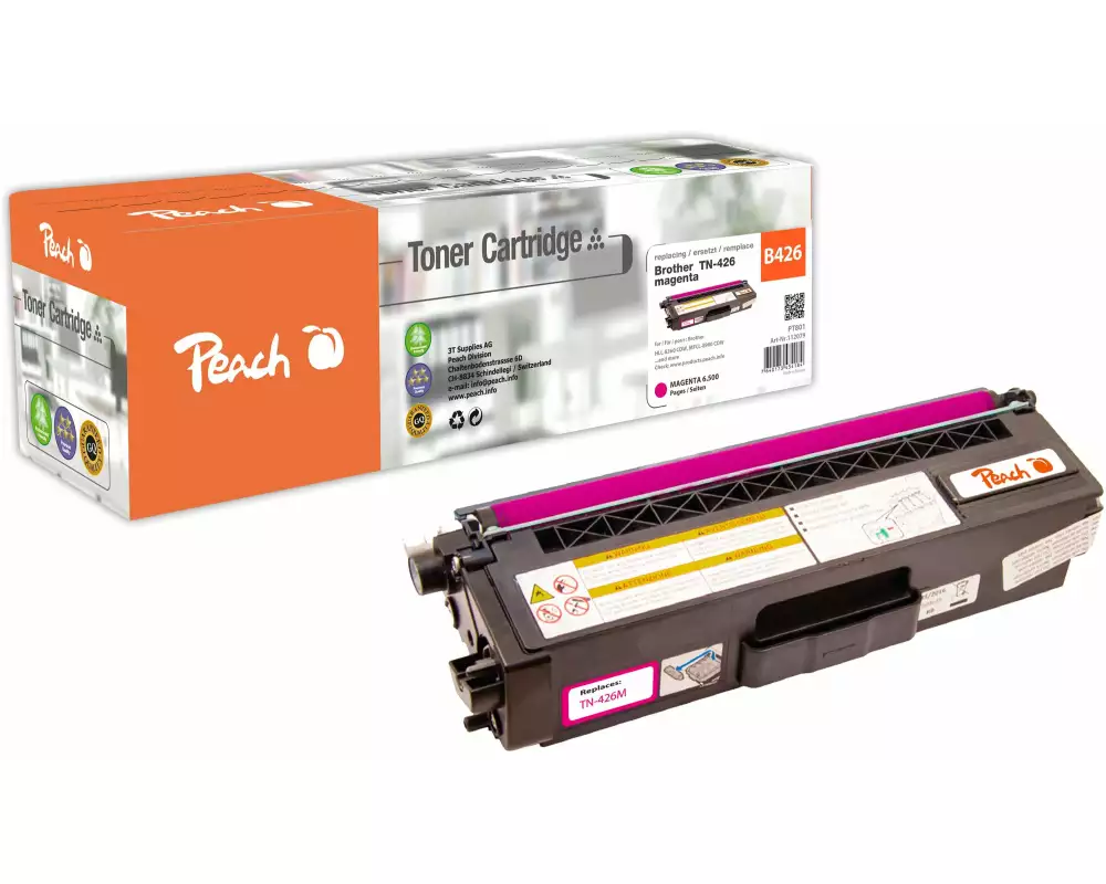 Peach Toner Brother TN-426 Magenta