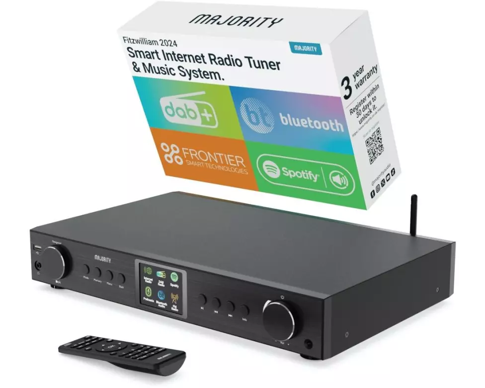 Majority Fitzwilliam 2024 DAB+ FM Bluetooth Spotify Connect